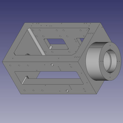 采购灰铁材质的放卷主轴座铸件(需要精加工)
