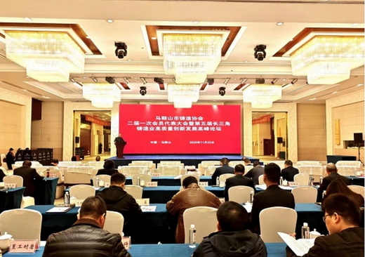 马鞍山市铸造协会二届一次会员代表大会在马鞍山召开