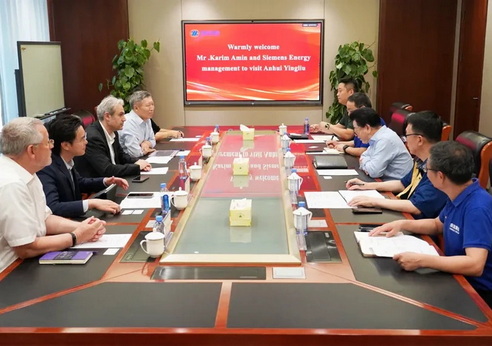西门子能源高层到访燃机透平热端叶片中国唯一供应商应流集团